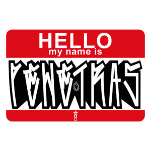 Vetor Graffiti Hello Penetras