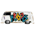 Vetor Graffiti Kombi Magos